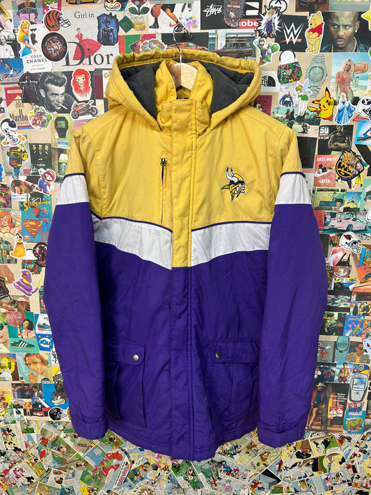 Dicke NFL Vikings Jacke / Youth 14-16 Large