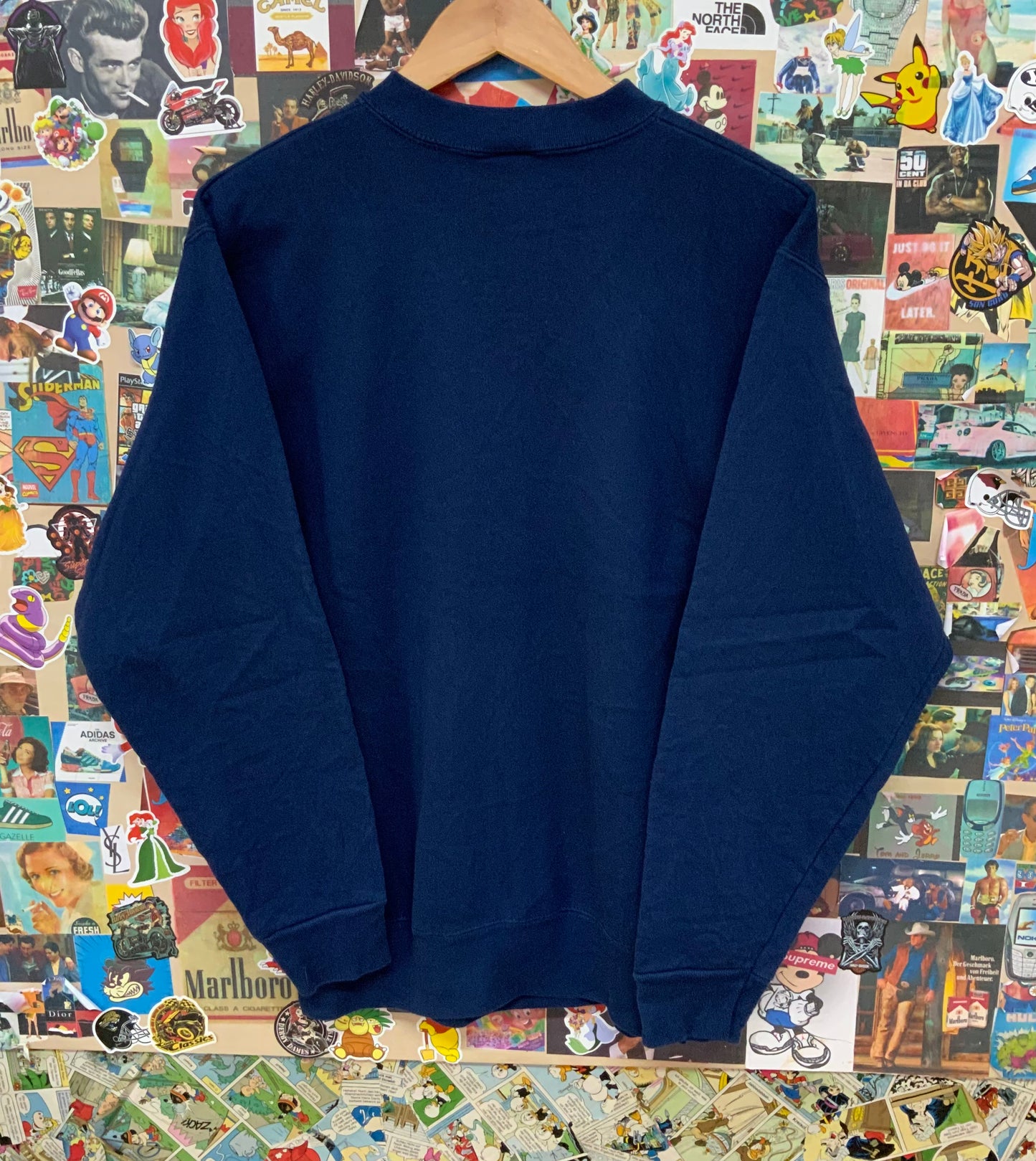 Vintage Sweater / bestickt / M