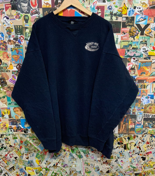 Vintage Sweater / bestickt / dickerer Stoff / 3XL