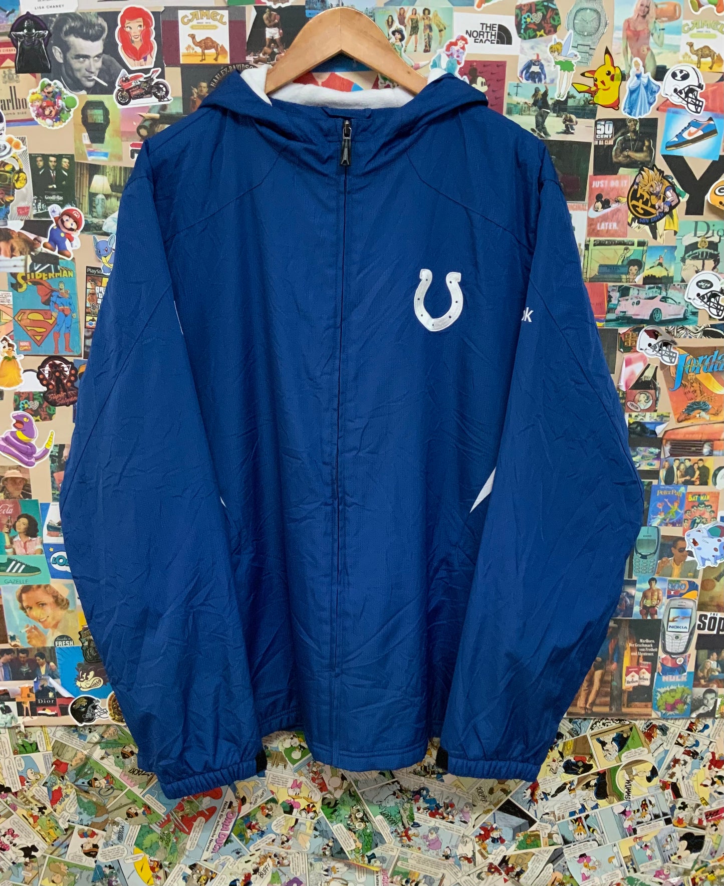 Reebok gefütterte Regenjacke / NFL / L