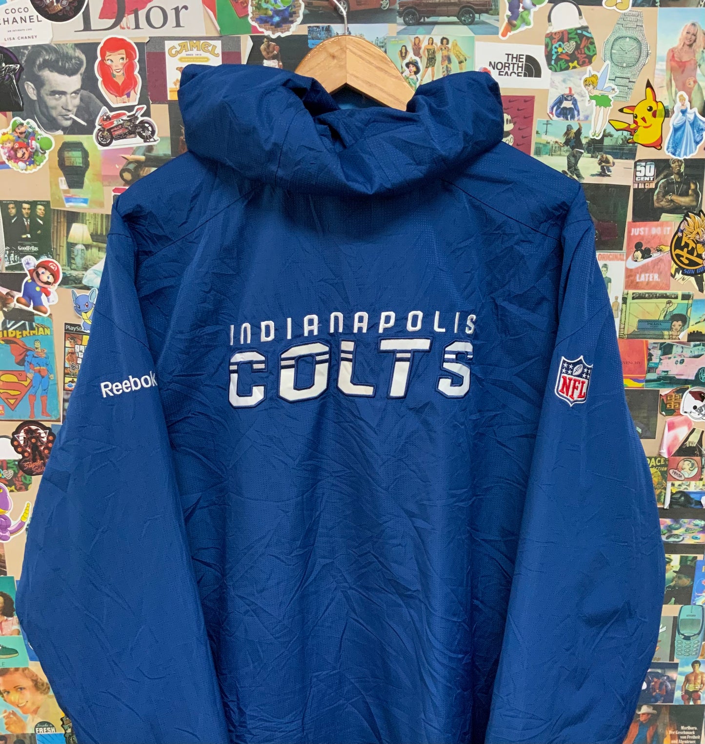 Reebok gefütterte Regenjacke / NFL / L