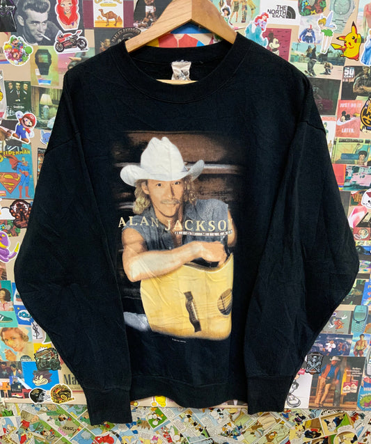 Alan Jackson Vintage Sweater made in USA / L