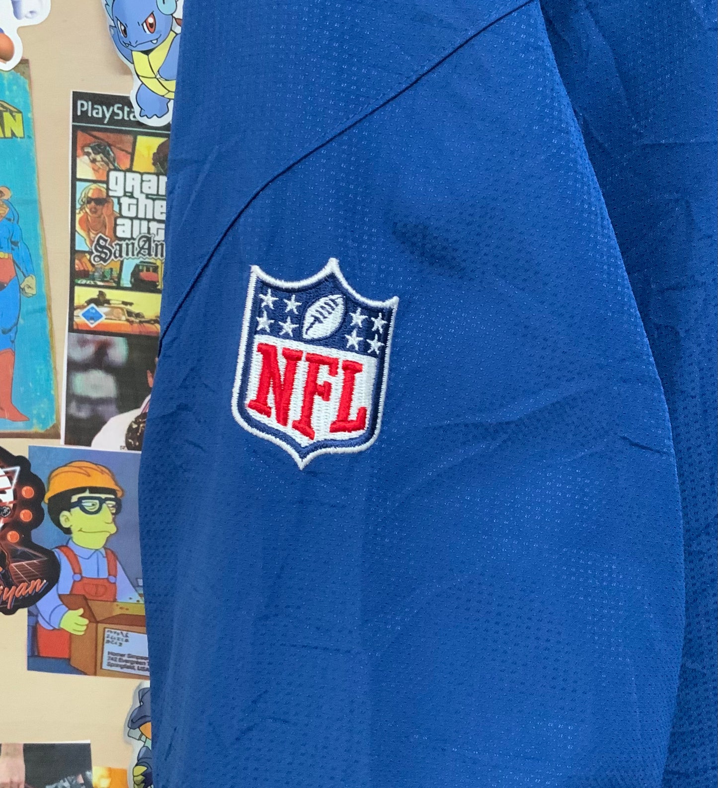 Reebok gefütterte Regenjacke / NFL / L